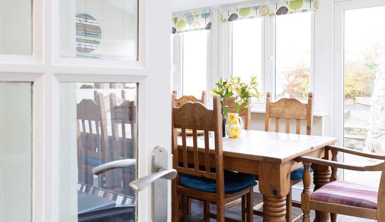 Throw open the doors for a cooling breeze on a summer's day. 