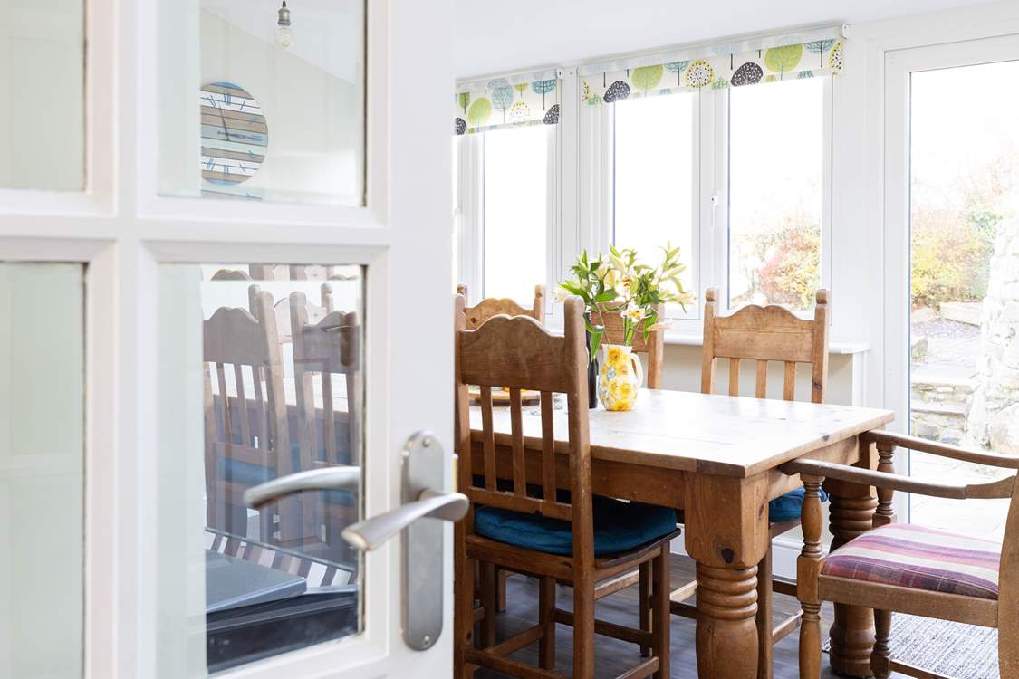 Throw open the doors for a cooling breeze on a summer's day.