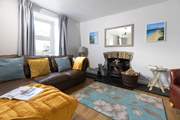 Relax on the large, comfortable sofas.