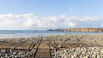 A beach lover's paradise - Newgale Beach. 