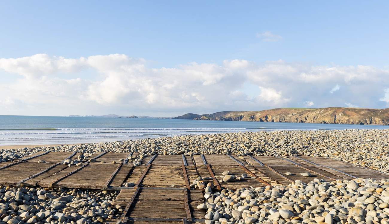 A beach lover's paradise - Newgale Beach. 