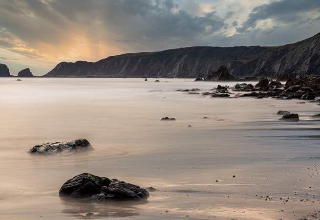 Award-winning Marloes Sands is one of many glorious beaches just along the coast. 
