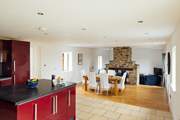 The open plan design creates plenty of space for everyone.