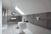 Gorgeous deep bath for some holiday relaxation. Or maybe you prefer the shower.