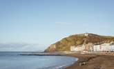 A ten minute drive away is the pretty seaside town, beach and promenade in Aberystwyth.  - Thumbnail Image