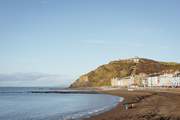 A ten minute drive away is the pretty seaside town, beach and promenade in Aberystwyth.