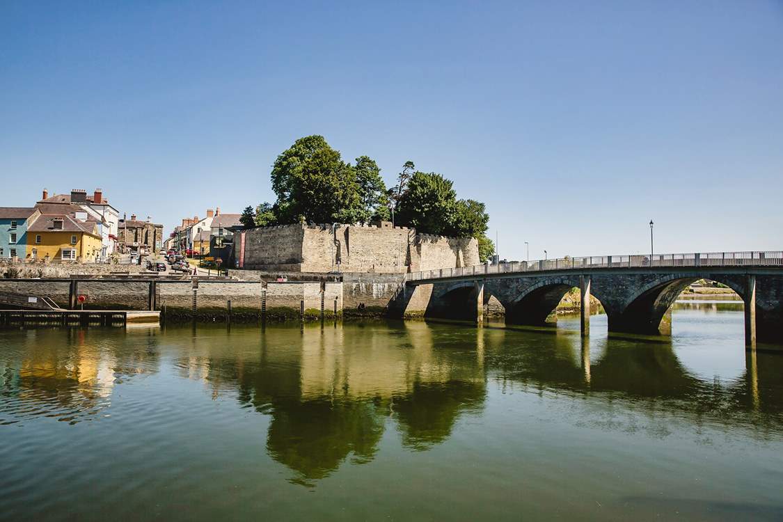 The historic market town of Cardigan has a castle, boutique shops and good eateries. Try Crwst for brunch.