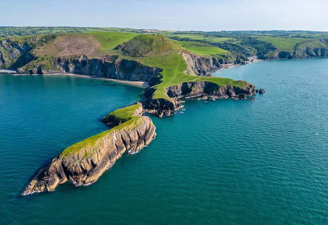 Glorious Llangrannog. 