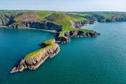Glorious Llangrannog.