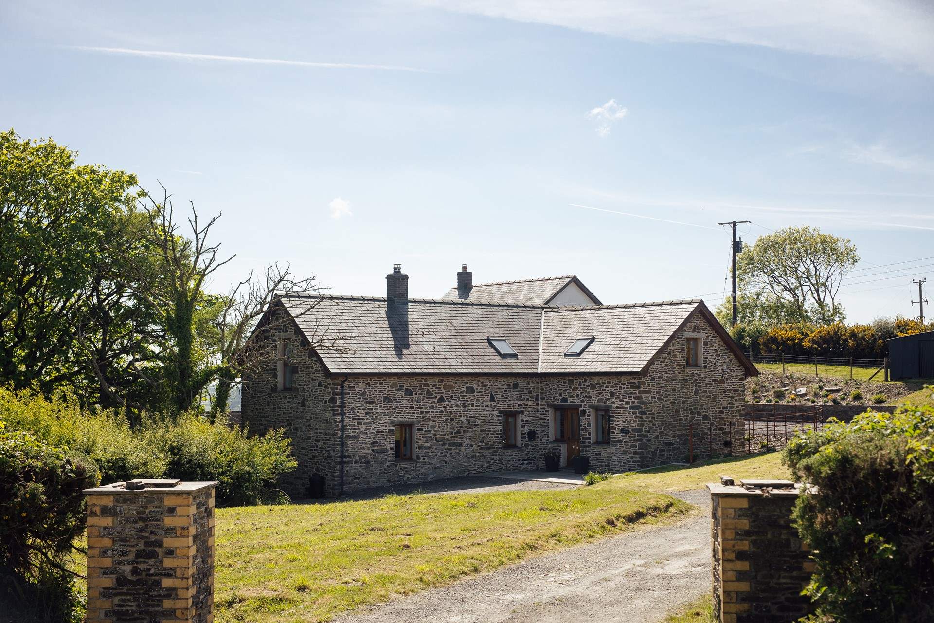Ysgubor is one of two idyllic, Welsh Cottages, each set in their own grounds, with every regard for privacy. Ideal for larger families or groups of friends wishing to holiday together, consider booking both properties. 