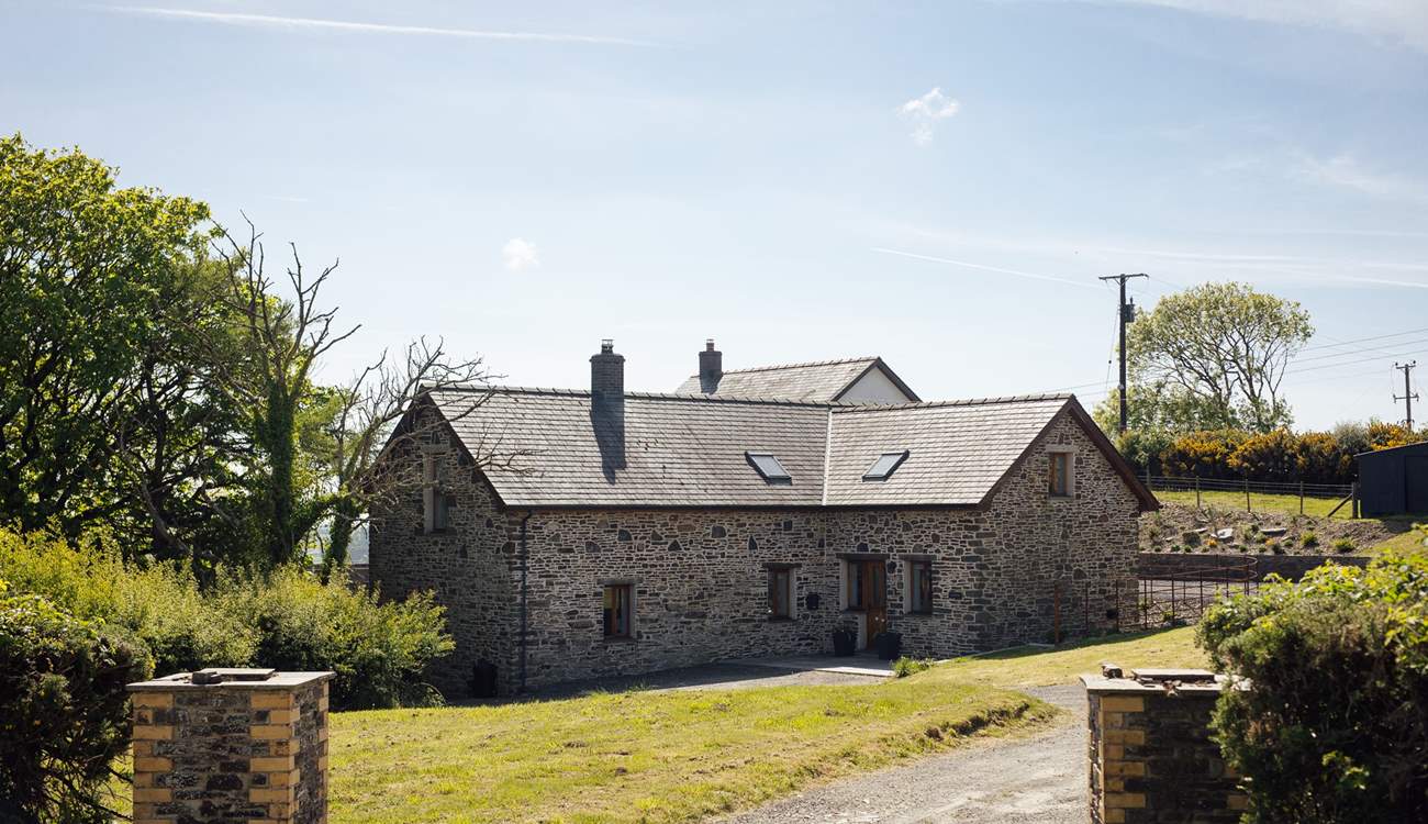 Ysgubor is one of two idyllic, Welsh Cottages, each set in their own grounds, with every regard for privacy. Ideal for larger families or groups of friends wishing to holiday together, consider booking both properties. 