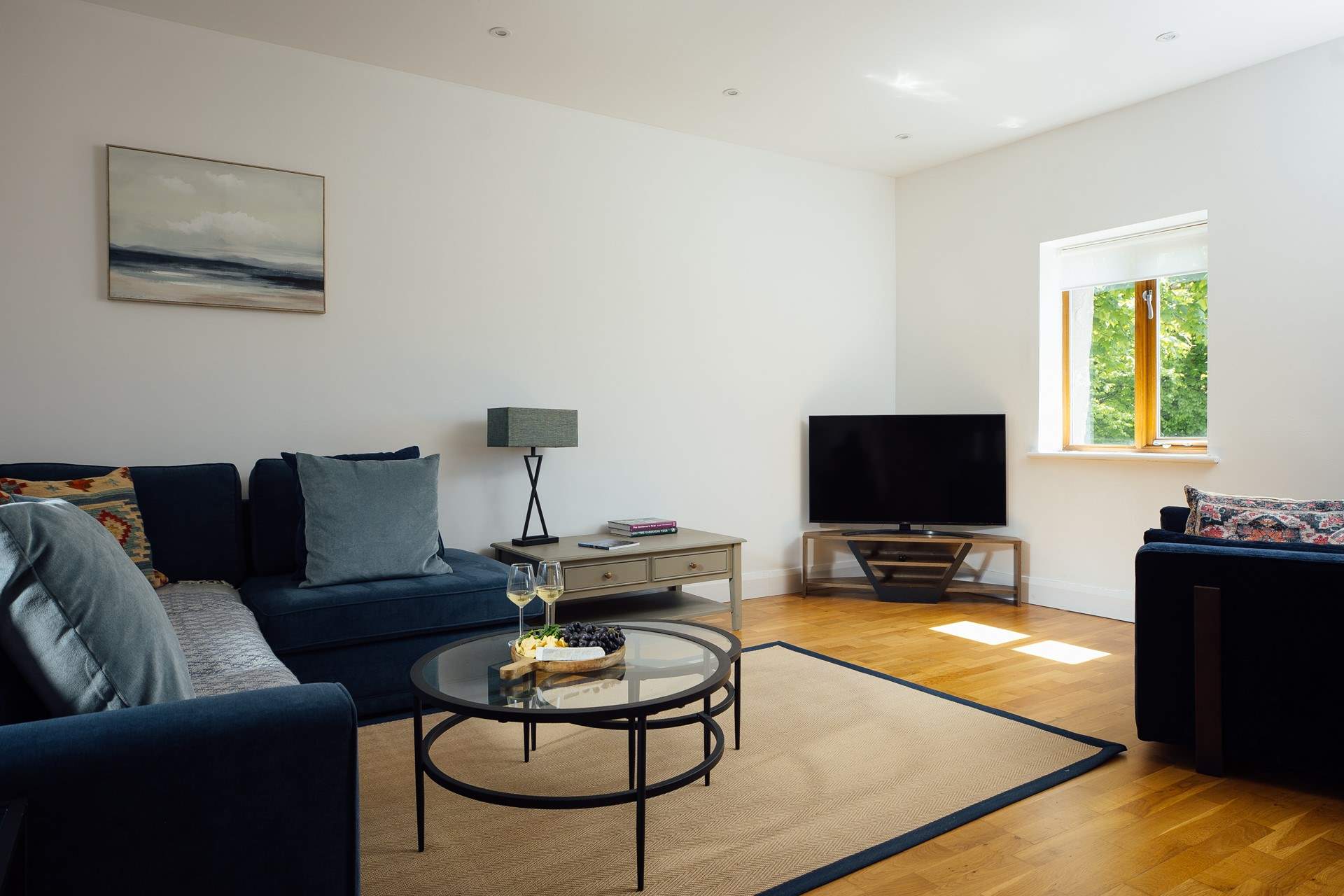 Plan the holiday excursions while enjoying a glass of wine. 