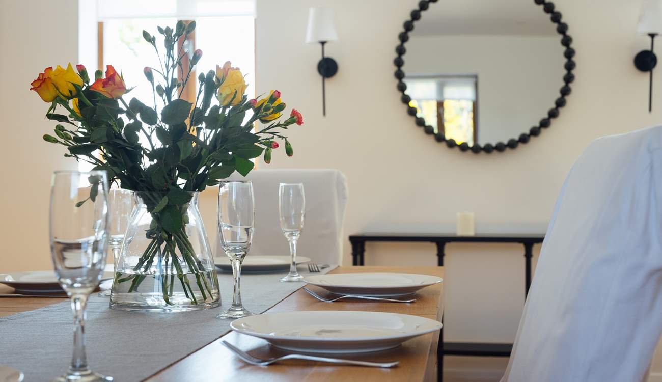 Enjoy relaxing holiday meals together. 