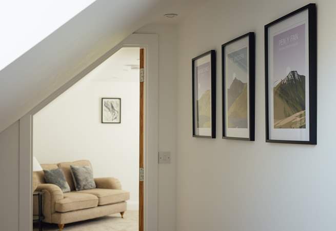 Three very stylish bedrooms to choose from. 