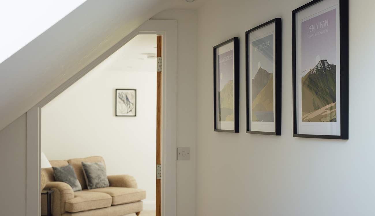 Three very stylish bedrooms to choose from. 