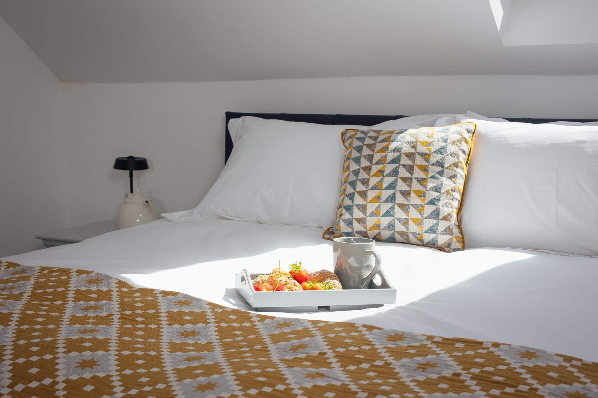 Enjoy, leisurely holiday mornings. Bliss. 