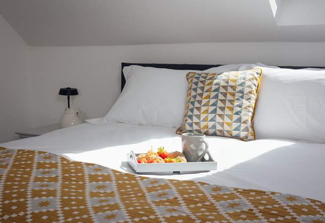 Enjoy, leisurely holiday mornings. Bliss. 