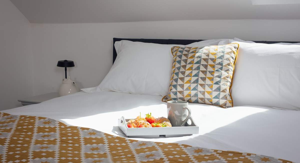 Enjoy, leisurely holiday mornings. Bliss. 