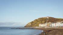 The vibrant seaside town of Aberyswyth is a ten minute drive away. 