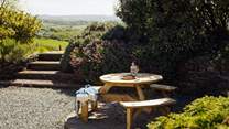 Sunny breakfasts anyone or dining al fresco under a starry sky. 