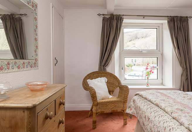 Wake up to the beautiful view of the hills in the morning.