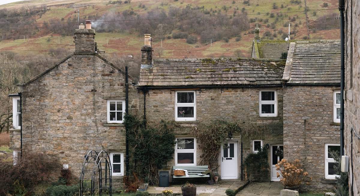 Nestled in Swaledale with hills all around and great walks from your doorstep.