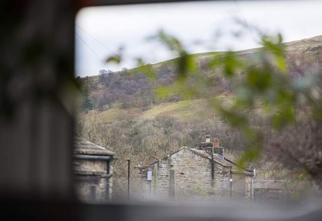 What a view from the bedroom window.