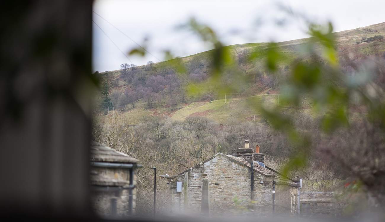 What a view from the bedroom window.