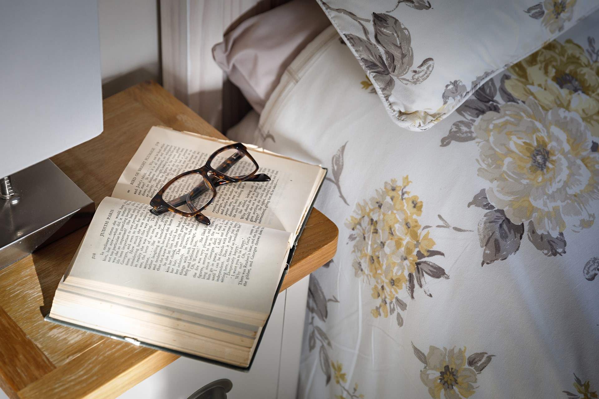 Enjoy a quiet night in with a good book and a perfect night's sleep.