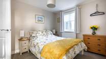 Enjoy a blissful night's sleep in this relaxing haven.