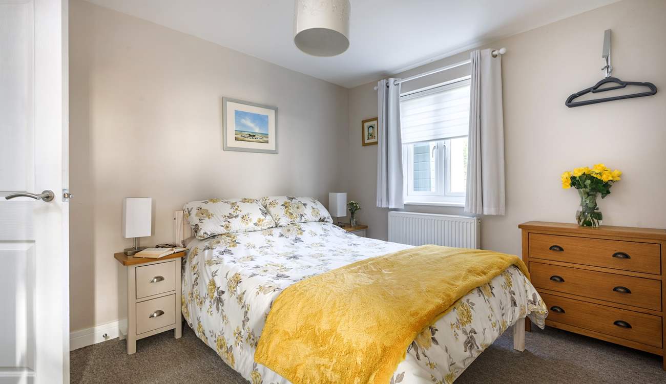 Enjoy a blissful night's sleep in this relaxing haven.