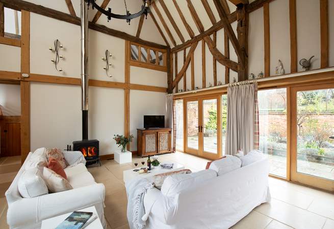 Strawberry Hole Barn offers superb accommodation for up to four guests and one dog.