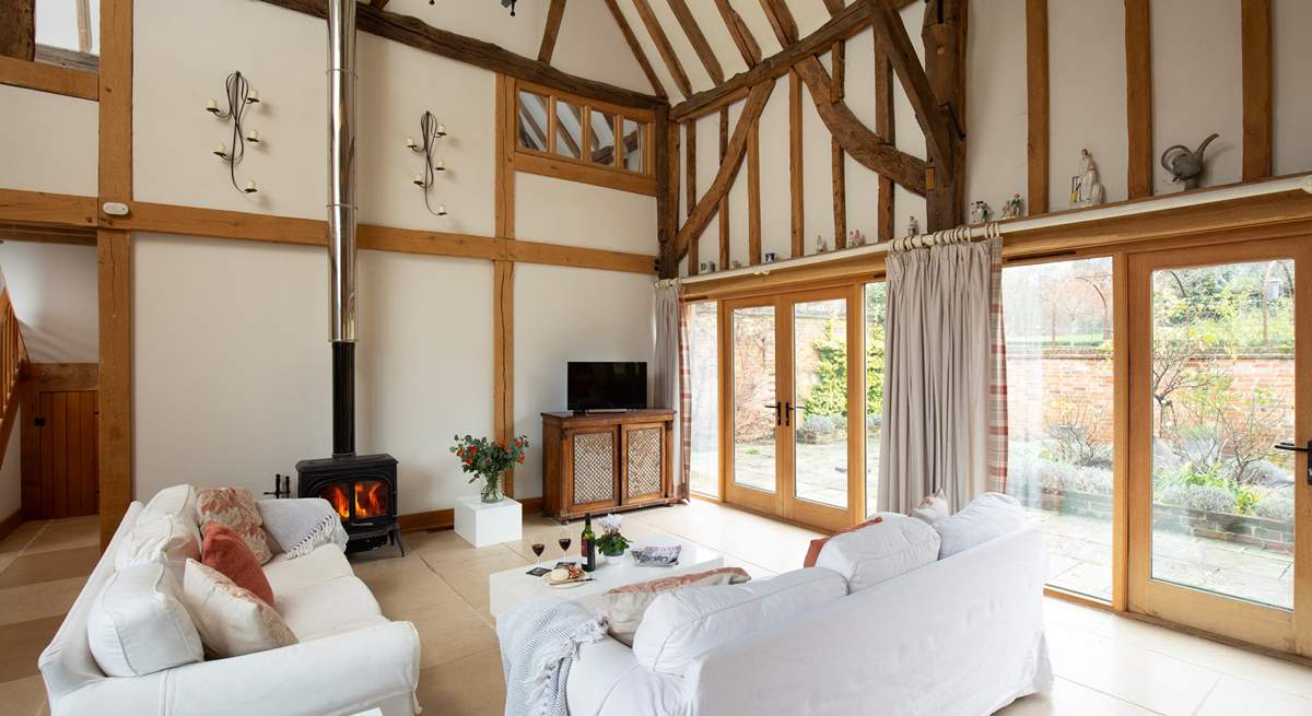 Strawberry Hole Barn offers superb accommodation for up to four guests and one dog.