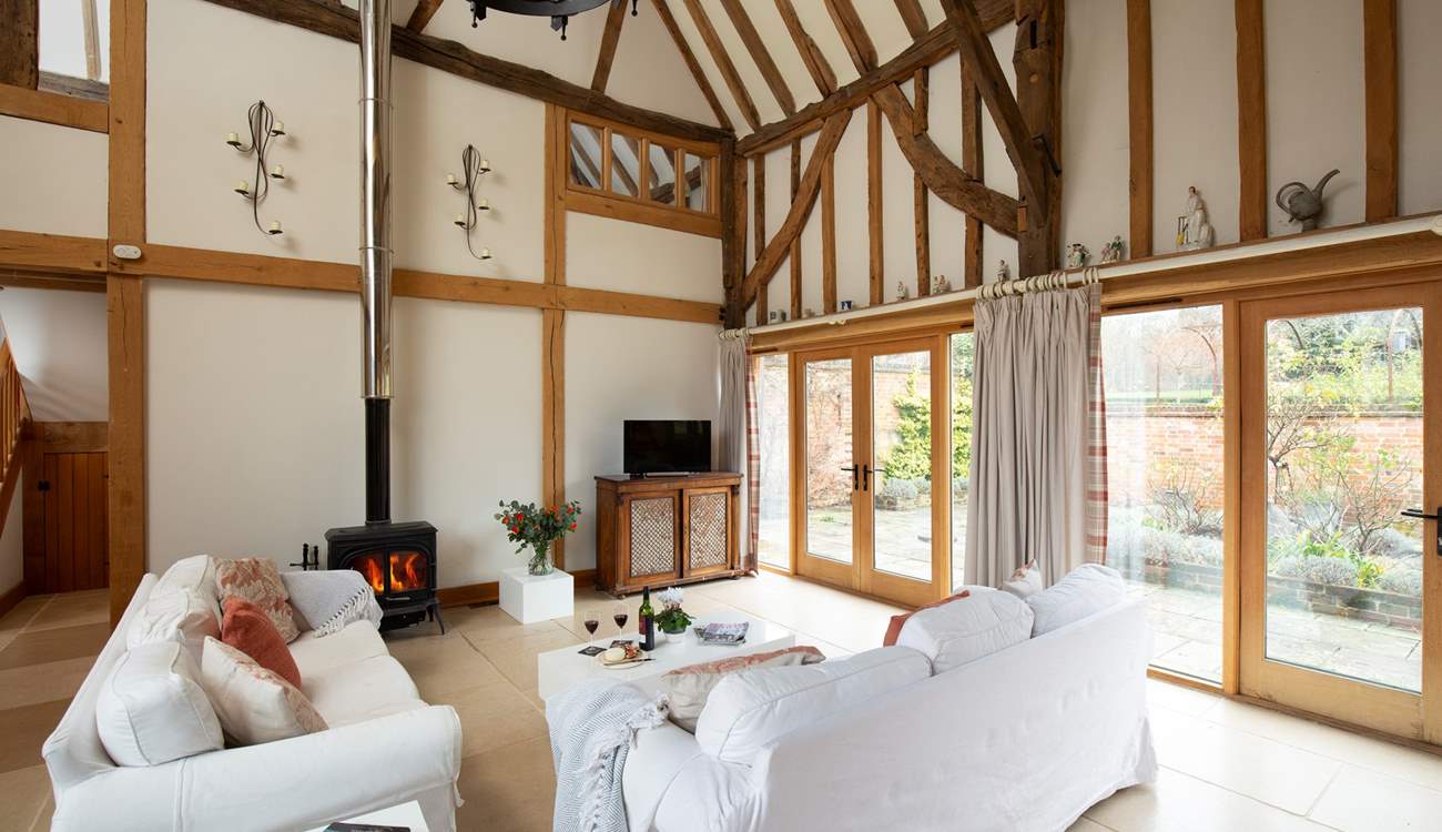 Strawberry Hole Barn offers superb accommodation for up to four guests and one dog.