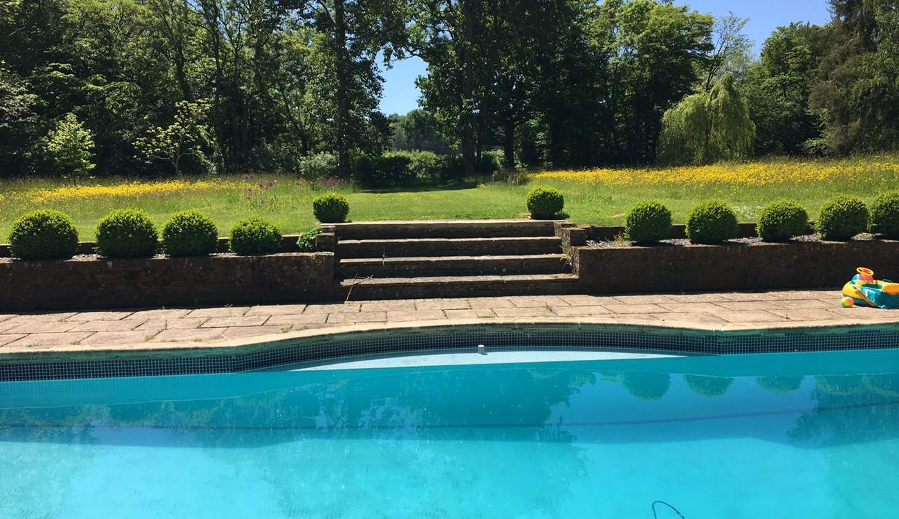 The outdoor swimming pool is available on request between May and the end of September.