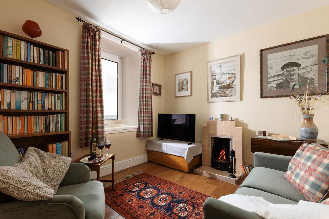 Relax in the snug and watch a film or two, or indulge in some holiday reading time.