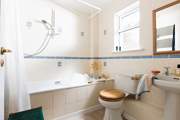 The family bathroom on the ground floor.