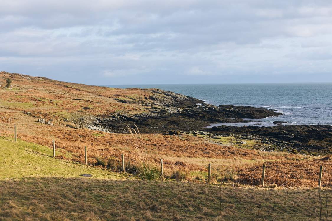 View from the garden of Number One Glassard.