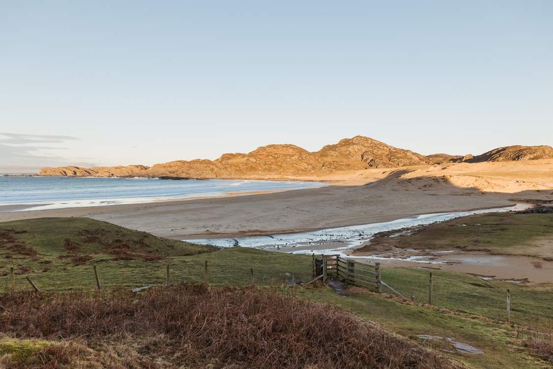 Beautiful Kiloran Bay on the west of Colonsay.