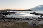 Rocky beaches on the west with views over the Atlantic Ocean, next stop Canada!