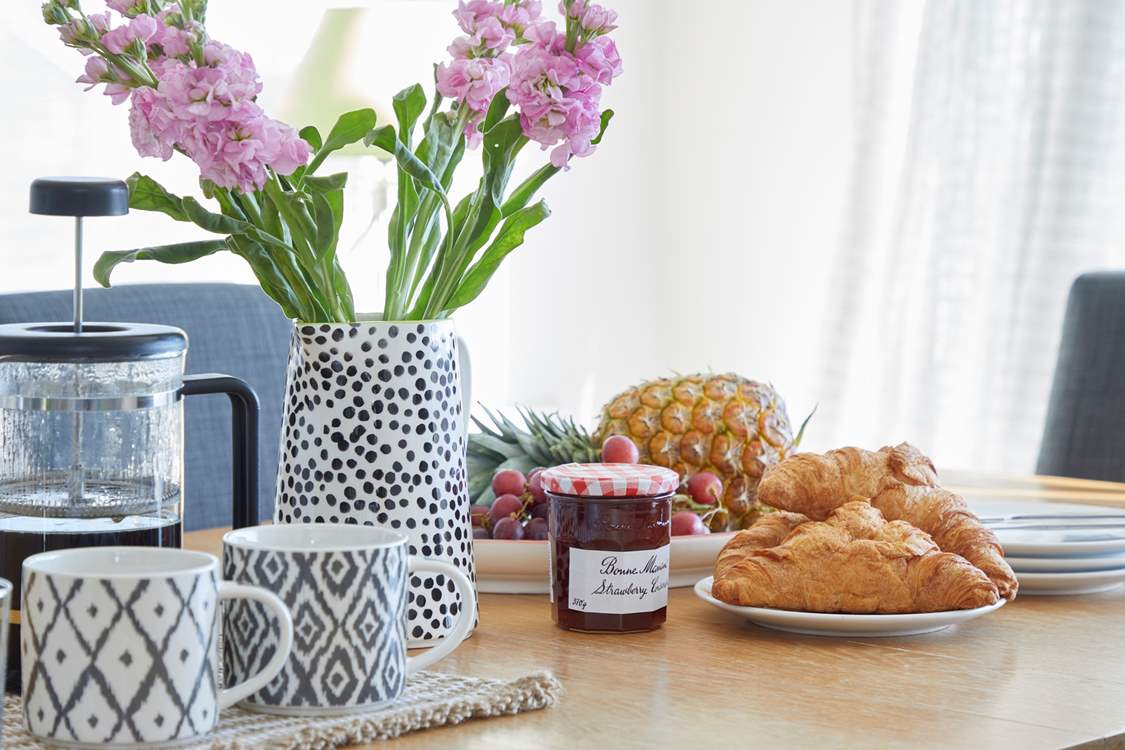 Shop locally for fresh produce. The village community shop has a great selection of Island stock.