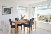 Enjoy breakfast with views towards the Solent.