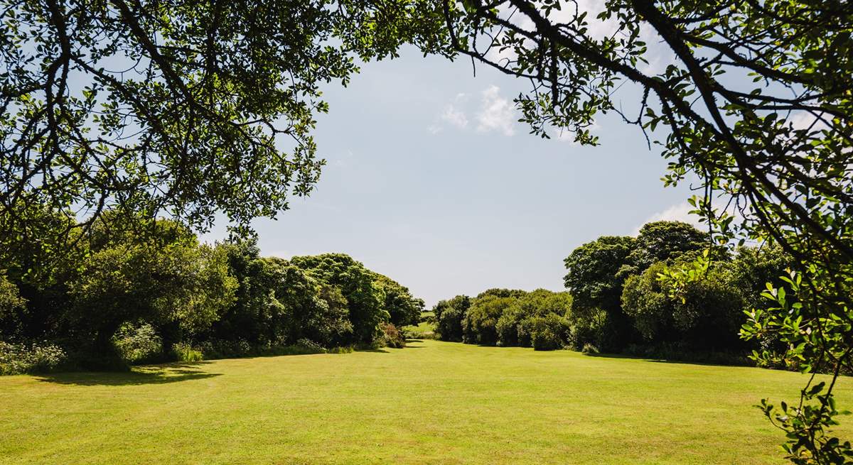 Pack a picnic and enjoy lunch on the lawn.