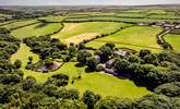 An aerial view of this spectacular hamlet. - Thumbnail Image