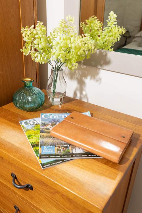 A peaceful retreat filled with special touches.