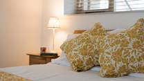 Switch off in this peaceful bedroom.