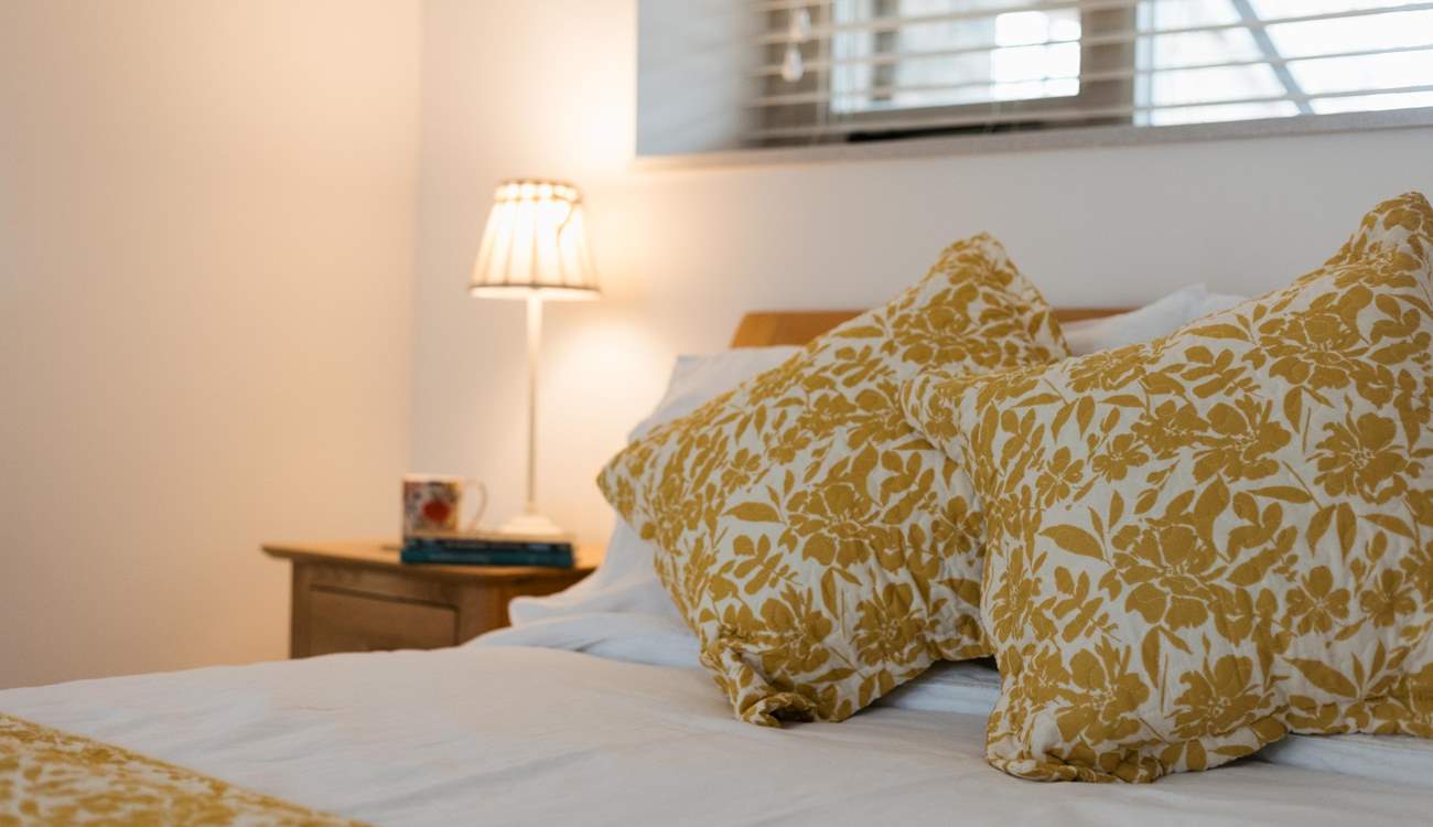 Switch off in this peaceful bedroom.