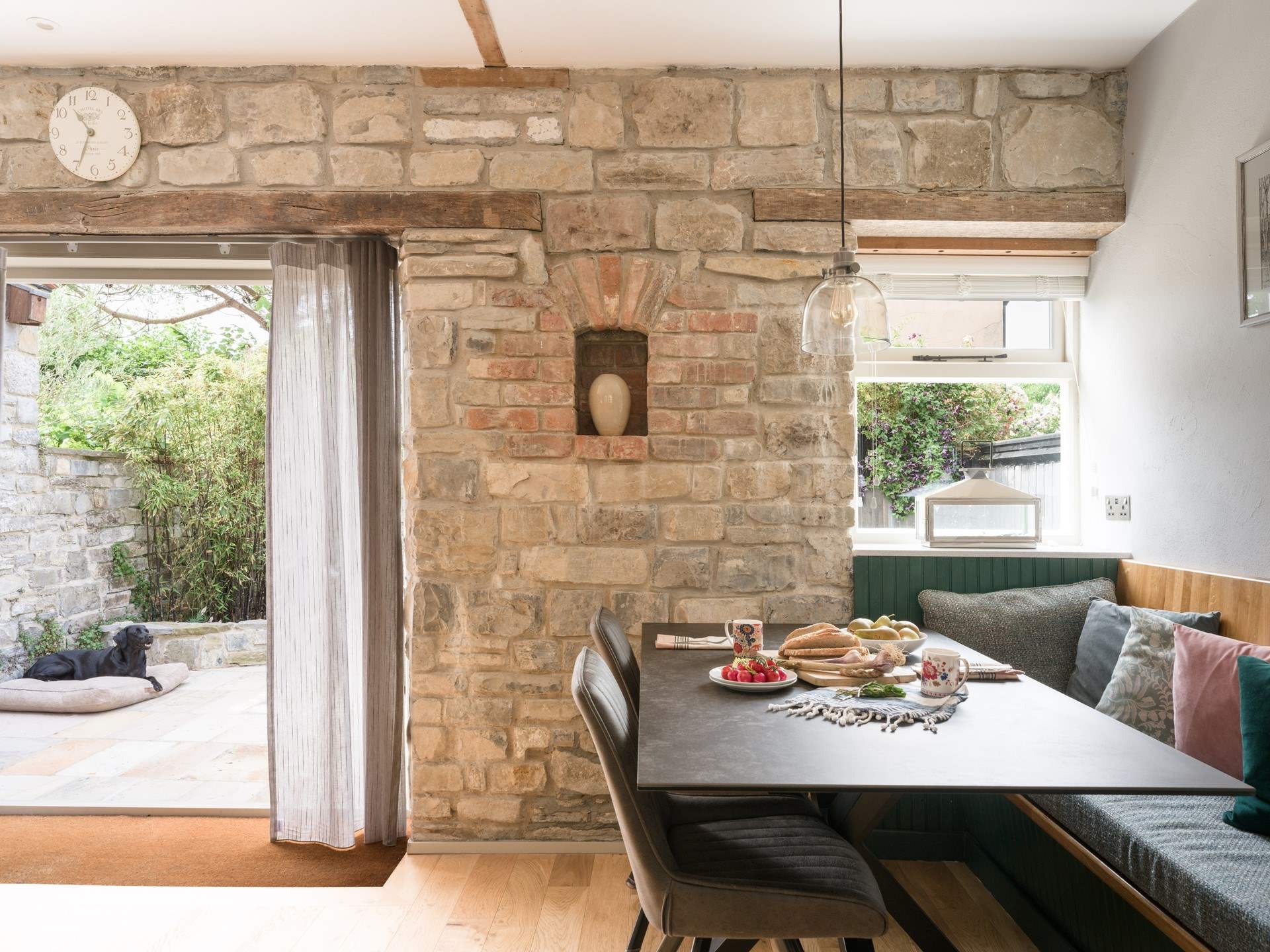 A beautiful and intimate dining space