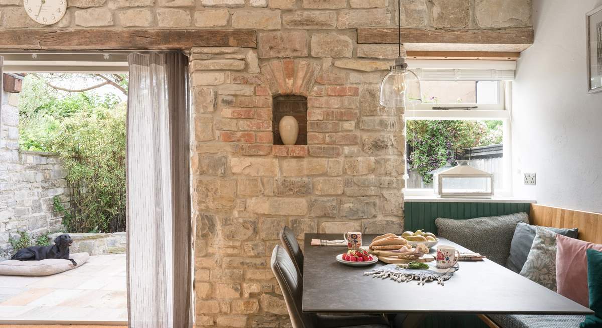 A beautiful and intimate dining space