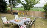 Right at the end of the shared garden is another seating area (shared with the guests at Minstrels).  - Thumbnail Image
